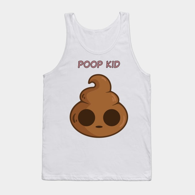 Poop Kid Tank Top by TheDoorMouse